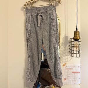 FREE PEOPLE MOVEMENT Crocheted Sweatpants/Joggers